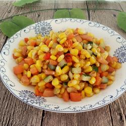 salt and pepper corn kernels