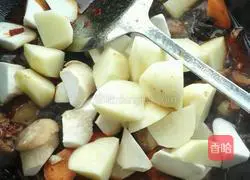 Illustration of Sichuan Style Potato Braised Pork Ribs 18