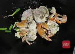 Illustration of how to make crab rice noodles 4