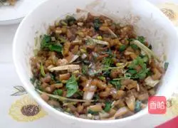 Illustration of how to make dry tofu rolls with mashed potatoes 7