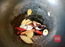 Illustration of braised pig ears 3