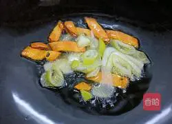 Illustration of how to make asparagus and shrimp 4