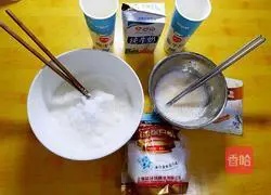 Illustration of how to make rainbow mousse cake 4