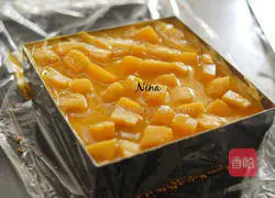 Mango Jelly Mousse Cake Recipe Illustration 8