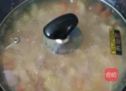 Illustration of how to make curry chicken rice bowl (single portion) 4