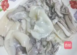 Illustration of Spicy Pen Tube Fish Recipe 2