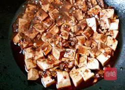 Illustration of how to make minimalist Mapo Tofu at home 10