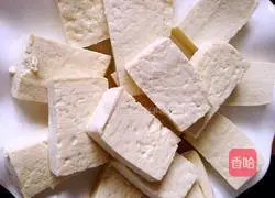 Illustration of how to make fried home-style tofu 1