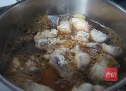  Illustration of how to make herring stewed with rice wine 8