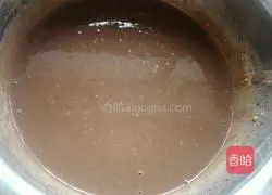 Illustration of how to make cocoa mousse cake 6