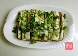 Illustration of how to make steamed eggplant with garlic paste 16