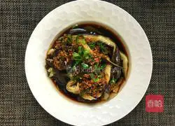 Illustration of how to make steamed eggplant with garlic 4