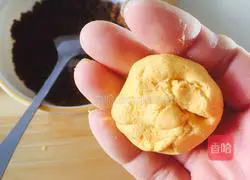 Pumpkin glutinous rice balls recipe 7