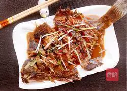 Illustration of how to make braised sole with soy sauce (spicy) 8