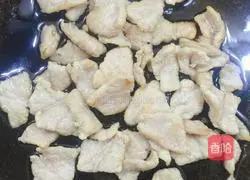 Illustration of how to make fried pork with pepper 2