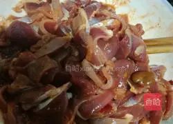 Illustration of how to make kimchi and duck gizzards 2