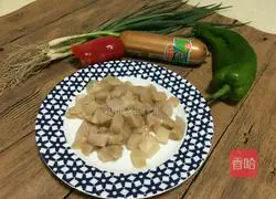 Illustration of how to make stir-fried Sanding 1