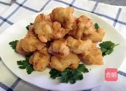Illustration of how to make chicken popcorn 9