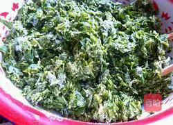 Illustration of how to make shepherd's purse dumplings 4