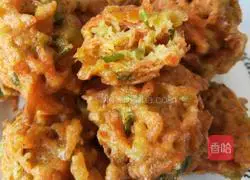 Illustration of how to make carrot meatballs 9