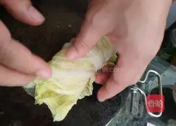 Illustration of how to make cabbage rolls 5