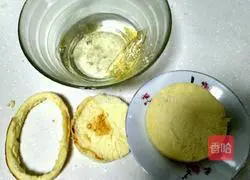 Mango yogurt mousse cake (four inches) recipe illustration 2