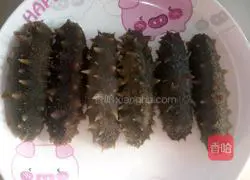 Braised in braise Illustration of how to make sea cucumber 1
