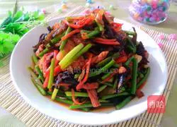 Illustration of home-style fish-flavored shredded pork 12