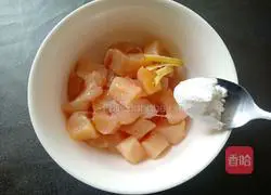 Illustration of how to make fried chicken breast with pineapple 6