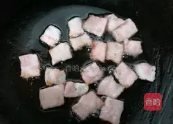 Illustration of how to make bacon pasta 5