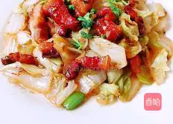 Illustration of how to cook pork belly and cabbage 9