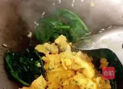 (Lantern Festival on the 15th day of the first lunar month) Pea tips Illustration of how to make scrambled eggs 8