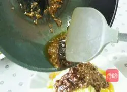 Illustration of making minced meat and mashed potatoes 10