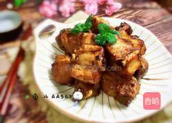 Illustration of grilled pork ribs 13