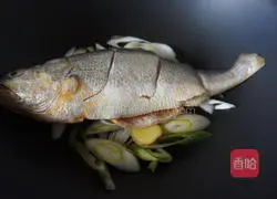 Dry-roasted large yellow croaker Practice illustration 5