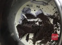 Illustration of how to make 8-inch chocolate mousse 5