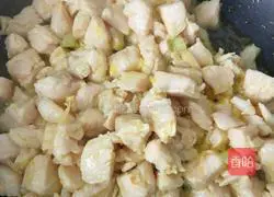 Illustration of how to make curry chicken breast and stewed potatoes 4