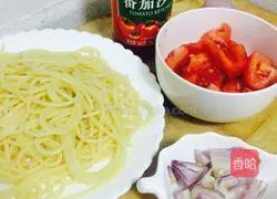 Pasta.Illustration of how to make it 3