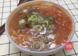 Illustration of how to make fat beef with tomatoes 12