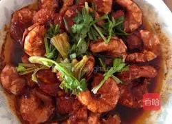 Illustration of how to make fried prawns with tomato sauce 6