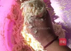 Illustration of making radish balls 6