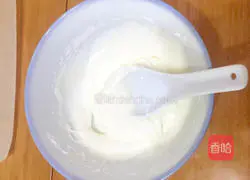 Illustration of how to make coconut milk puffs 14