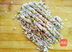 Illustration of how to make steamed tofu with anchovies and shrimp balls 5