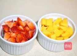 Illustration of how to make cup cream cake 12