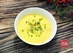 Bamboo shoots Illustration of how to make steamed eggs 1