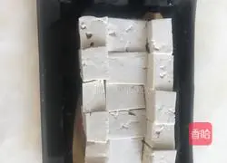 Illustration of how to make minced meat, tofu and steamed eggs 1