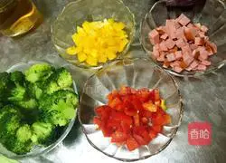 Illustration of how to make stir-fried tripe with broccoli 4