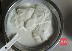 Illustration of how to make cocoa sandwich mousse 13