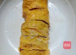 # steamed vegetables# Illustration of how to make steamed egg rolls with minced meat 10