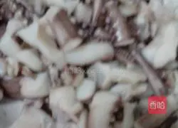 Illustration of four dishes (mushrooms and green vegetables, steamed eggplant, baby cabbage, fried octopus with green pepper) 2